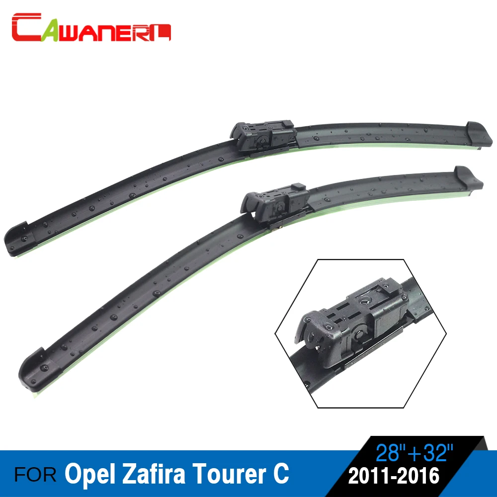 Щетки стеклоочистителя Cawanerl для Opel Zafira Tourer C 2011 2016 2 шт.|rubber wiper|wiper bladerubber wiper blade |