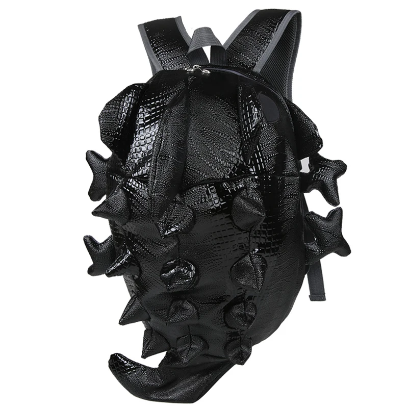 Рюкзак Rosetic из искусственной кожи с объемным хамелеоном 2020 школьный рюкзак для