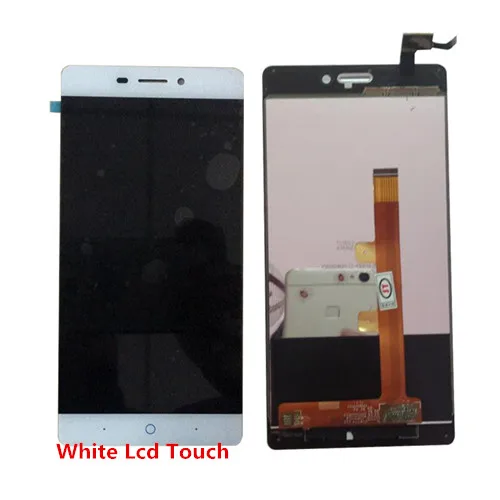 White Lcd Touch Для zte guan 3D V5 K3DX-V5G сенсорный экран дигитайзер ЖК-дисплей сенсор сборка Замена модуля черный - Цвет: White Lcd Touch