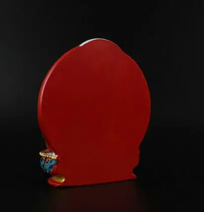 Коллекция китайской тибетской буддистской смолы цветной рисунок Зеленая Тара