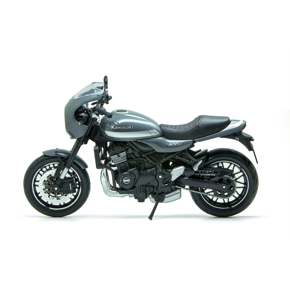 Maisto 1:12 Kawasaki Z900RS Cafe серая мотоциклетная литая металлическая велосипедная