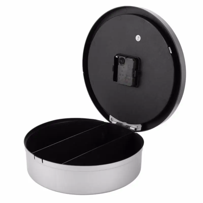 

Creative Hidden Secret Storage Wall Clock Hidden Clock Storage Home Decoration Office Safe Money Jewellery Stuff Container Clock