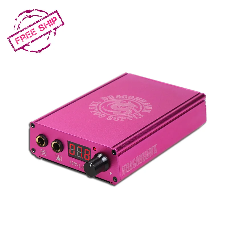 Новое поступление литиевая батарея тату блок питания Dragonhawk LCD для пулемета банка