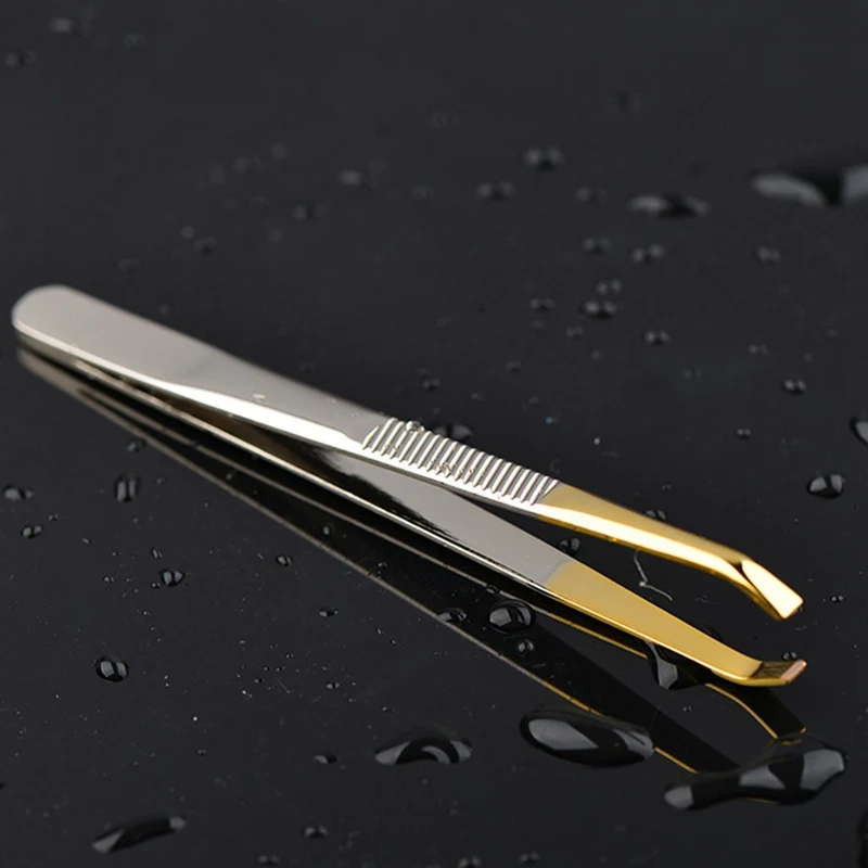 1 шт. Женский Пинцет для удаления волос из нержавеющей стали|Пинцеты бровей| |