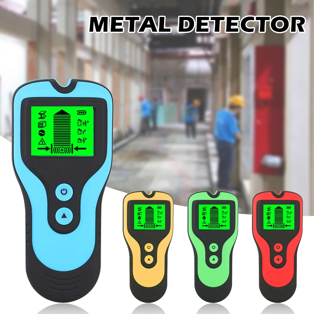 

New 3 In 1 Metal Detector Find Metal Wood Studs AC Voltage Live Wire Detect Wall Scanner Electric Box Finder Wall Detector