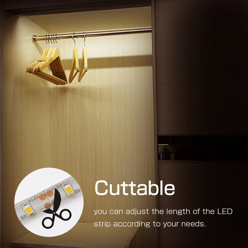 Водонепроницаемая светодиодная ленсветильник с регулируемой яркостью 1/3/5