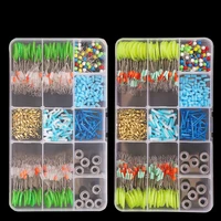 silicone super high quality space bean fishing gear set lead skin floating seat fishing main line group accessories x556g