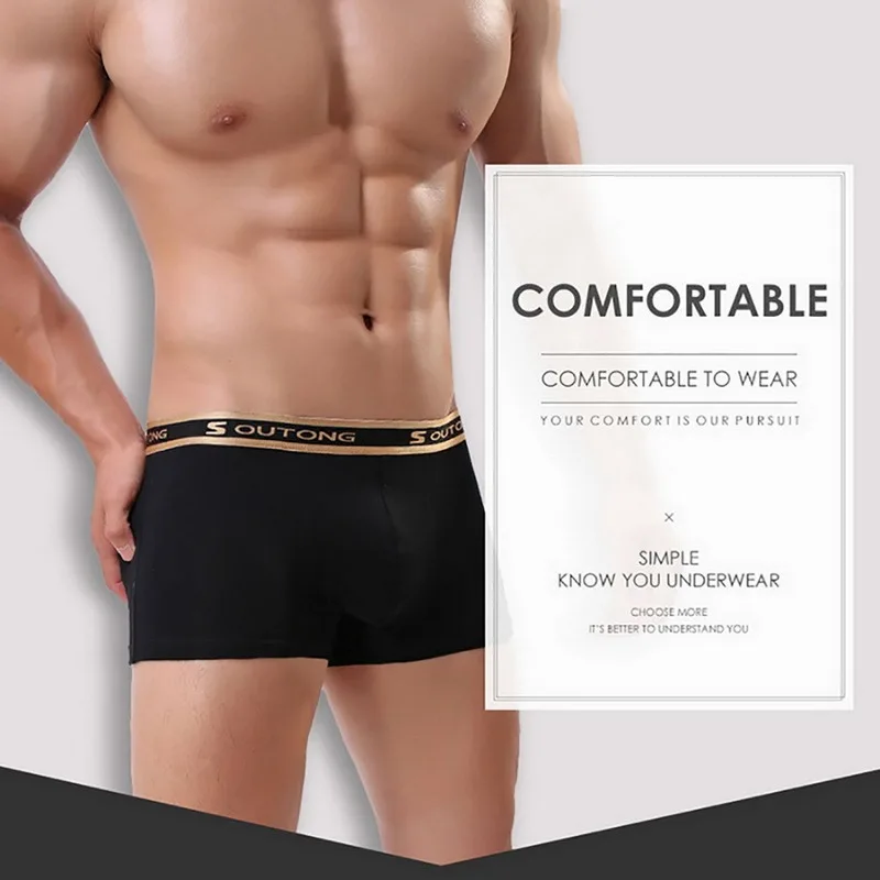 Боксеры мужские хлопковые нижнее белье шорты-боксеры пикантные трусы для всей