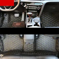 leather car floor mats for kia optima K5 2005-2020 2019 2018 2017 2016 2015 2014 2013 2012 2011 accessories carpet mat