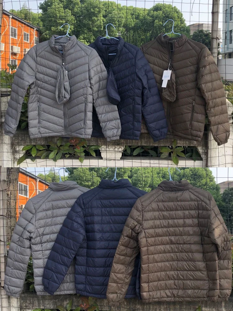 

New Ultra Light 90% White Duck Down Jackets Man Male Windproof Warm Parka Men Casual Winter Coat for Men Down Coat Waterproof