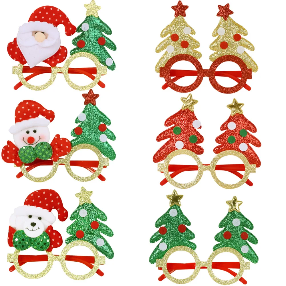 

Christmas Dress up the glasses