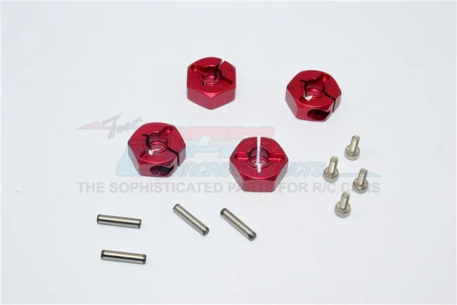 Адаптер TAMIYA TT01/TT02/TT02BXV01/TB-04 с шестигранным хвостовиком из сплава 12x6 мм-TT010