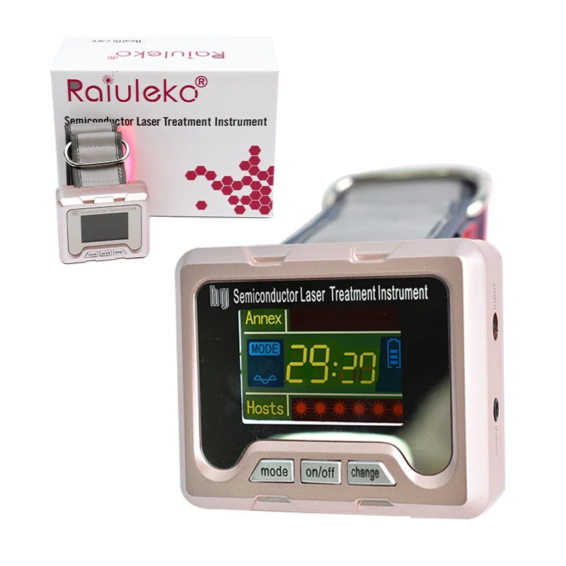 650nm лазерная терапия наручные Диод Нили для диабет лечение гипертонии часы