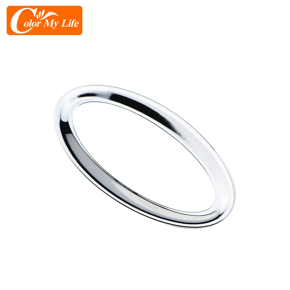 Цветная хромированная наклейка My Life из АБС-пластика для заднего логотипа