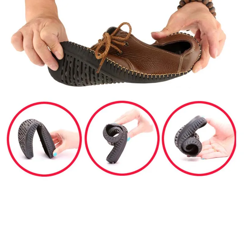 Сандалии мужские из натуральной кожи Классические босоножки на плоской подошве