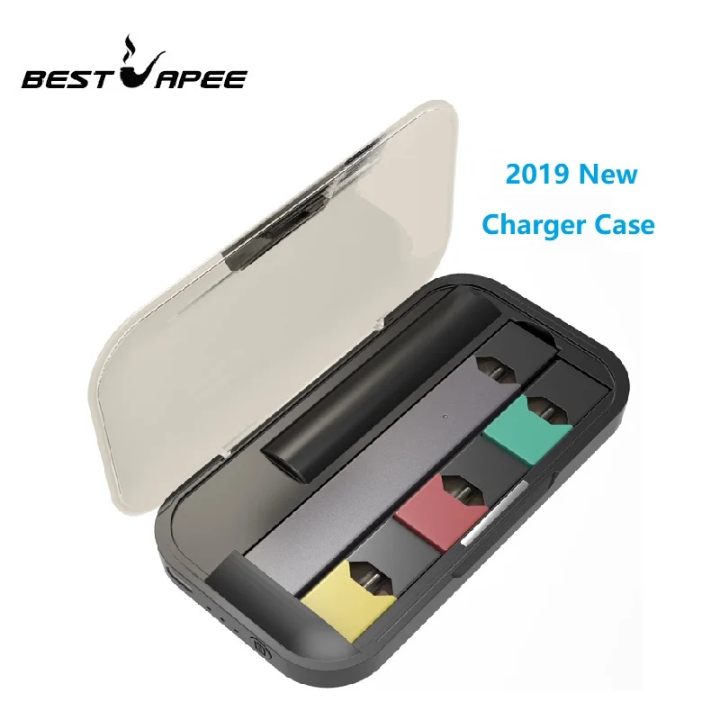 Последняя электронная сигарета зарядное устройство для JUUL Vape Kit 1200 мАч переносной заряжающий Чехол Держатель портативное USB зарядное устройство s мини Чехол для JUUL