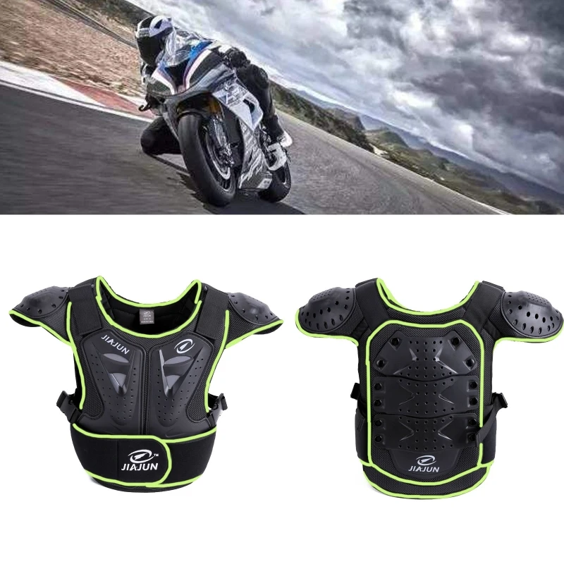 

Adult Motorcycle Dirt Bike Body Armor Protective Gear Chest Back Protector Protection Vest for Motocross Snowboarding