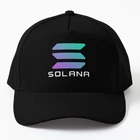 Бейсболка Solana криптоsolana Sol, Кепка От Солнца в стиле хип-хоп для женщин и мужчин, Повседневная Уличная рыболовная шляпа