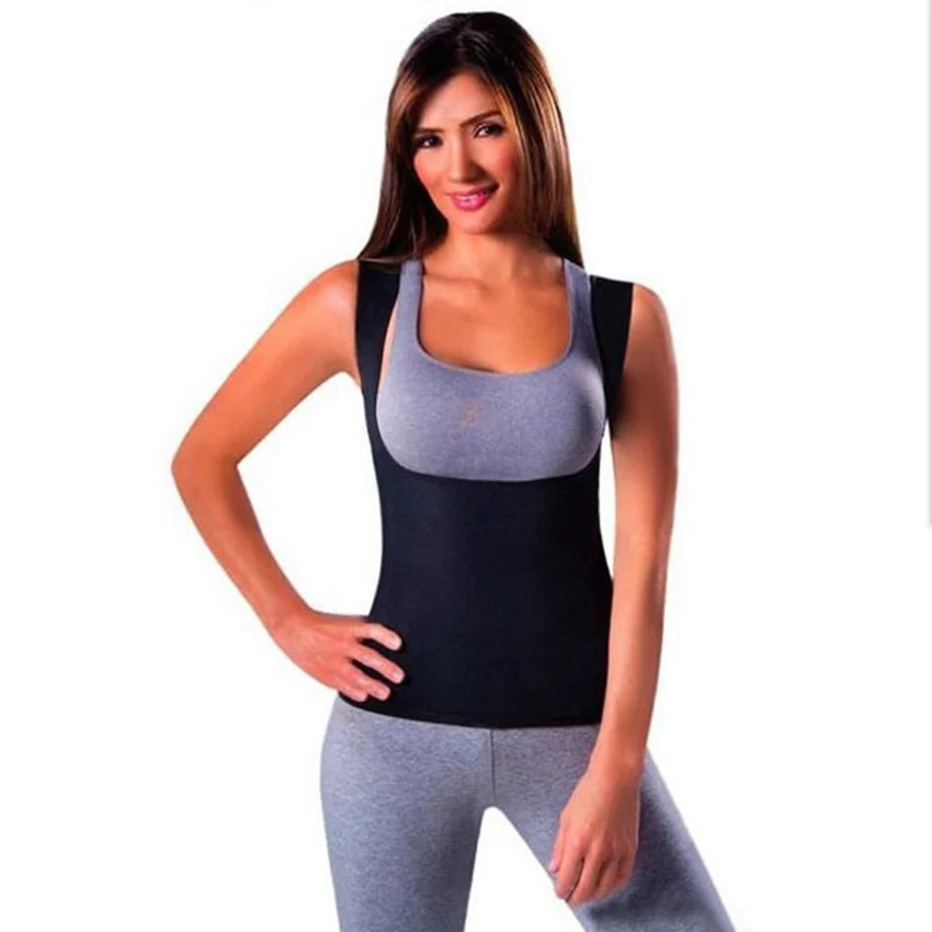 

plus Size Neoprene Sweat Sauna Waist Trainer Body Shapers Vest Slimming Vest Shapewear Weight Loss Waist Shaper Corset