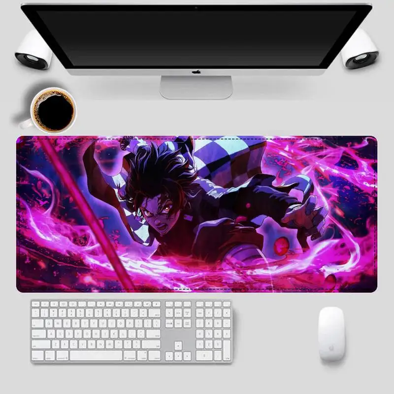 Хорошая демон убийца игровой Мышь коврик Pad большие для рабочего стола компьютер