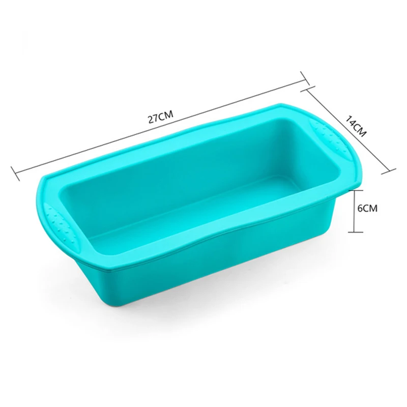1pc Loaf Pan Mould Rectangle Toast Bread Cake Mold Carbon Steel Pastry Kitchen Baking Bakeware DIY Non Stick | Дом и сад