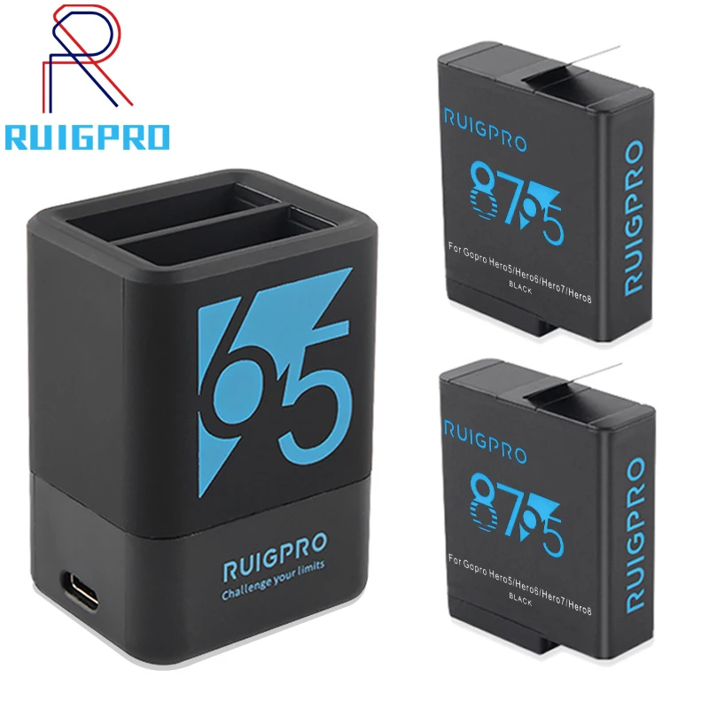 Зарядное устройство с двумя Usb портами для Gopro Hero 8 7 6 5|Чехлы экшн-камер| |