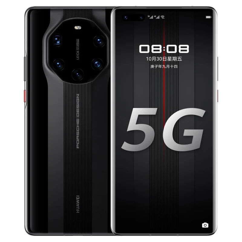 original huawei mate 40 rs 5g mobile phone 6 76 inch 88°curved screen 8g256g kirin 9000 octa core ip68 dustwater smartphone free global shippin