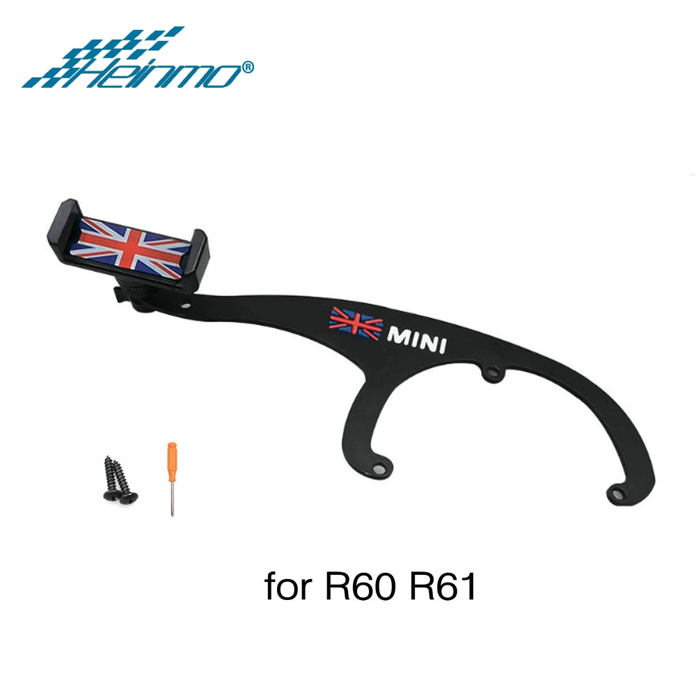 R60 R61 Red Jack Аксессуары для MINI Countryman R55 R57 R60 R61, автомобильный держатель для телефона MINI Cooper F56 F55 F60 Clubman F54, кронштейн для MINI R56 - Цвет: R60 R61 Red Jack