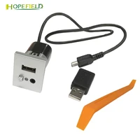 car usb adapter aux audio cd dvd input switch mini cable usb slot interface accessories for ford focus 2 mk2 2009 2010 2011