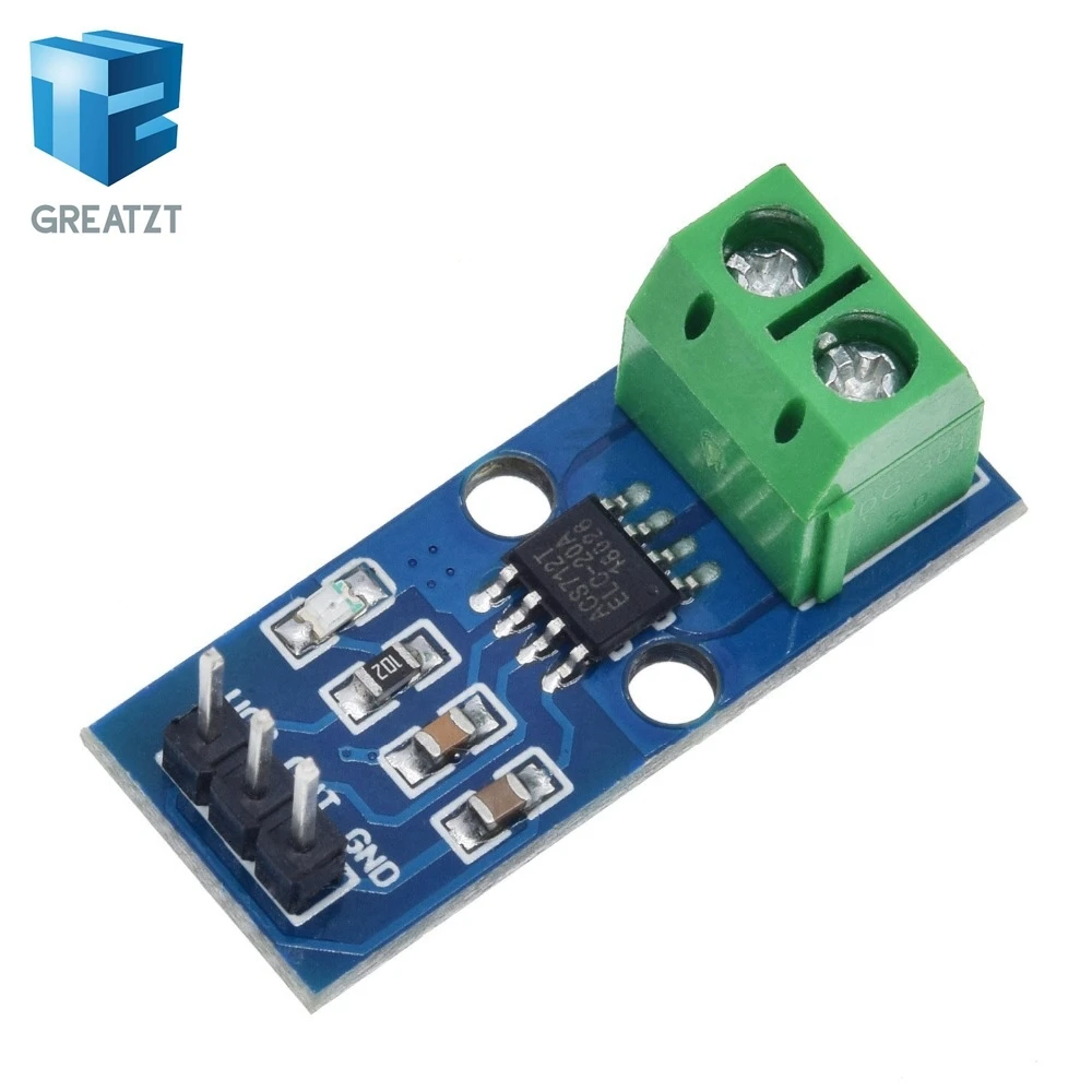 GREATZT Лидер продаж ACS712 5A 20A 30A диапазон зал Текущий сенсор модуль ACS712 модуль для Arduino 5A 20A 30A