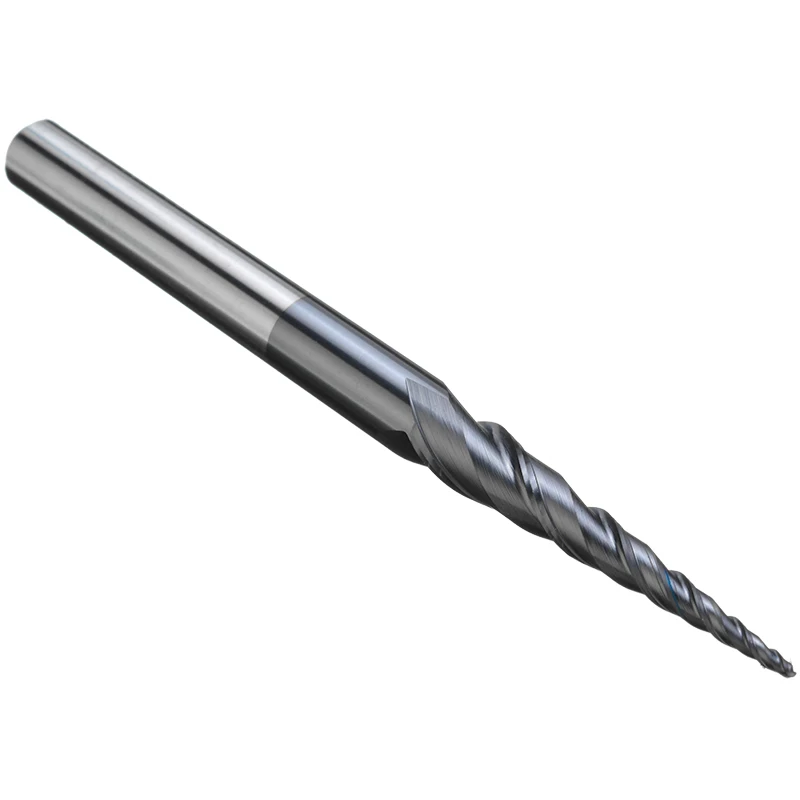 1 шт. 2 лезвия резак конус Флейта шариковый нос концевая фреза R0.5xD6x30.5x75L для