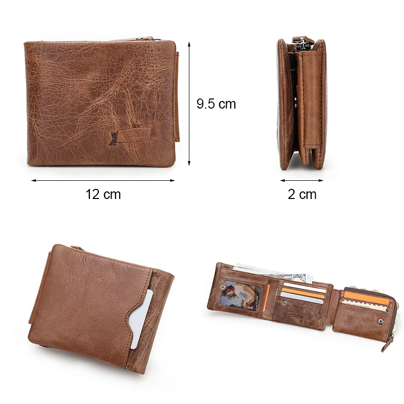 Контакта Бесплатная гравировка из натуральной кожи кошелек Для мужчин небольшой