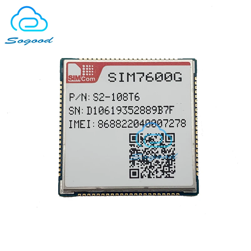 Мультидиапазонный модуль SIMCOM SIM7600G SMT LTE CAT1 HSPA + GSM/GPRS/EDGE команды AT совместимы с
