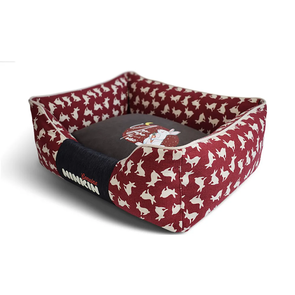 Собачья будка для маленьких и средних питомцев удобная кровать сна мягкая