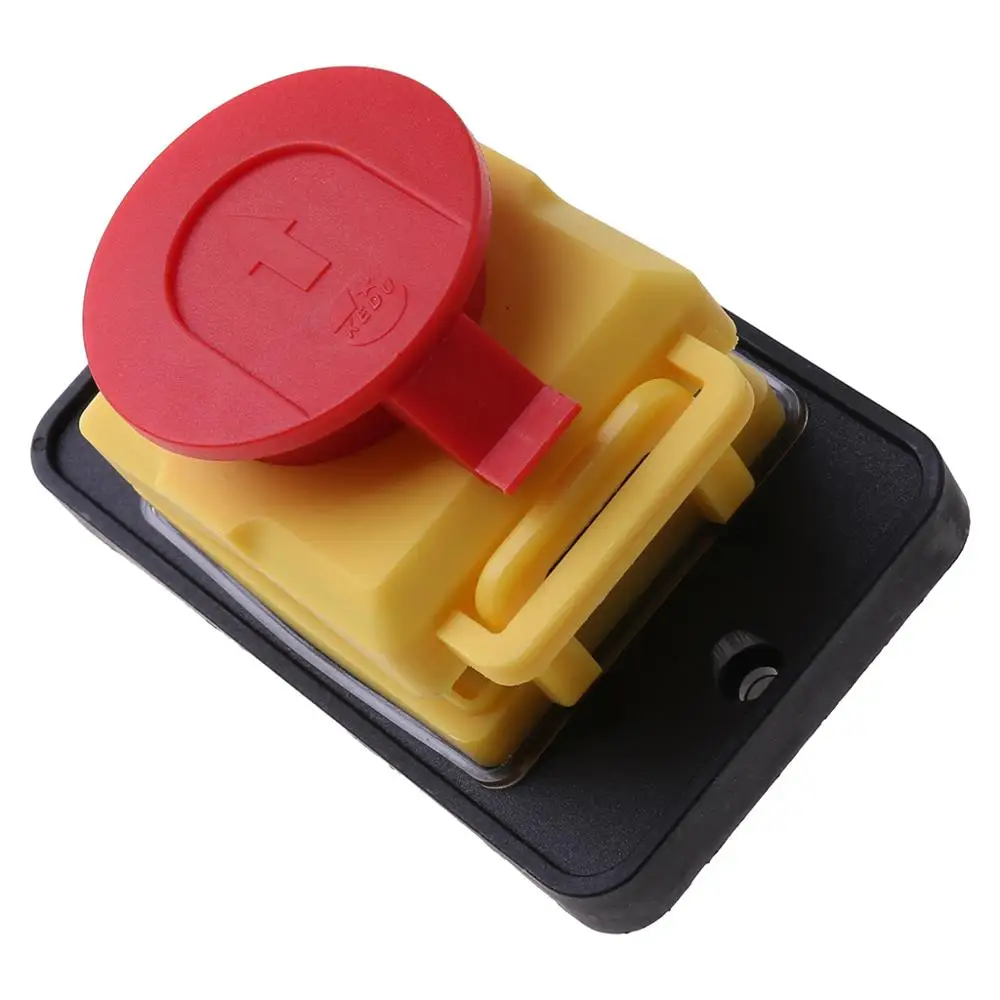 1 шт. водонепроницаемый Магнитный кнопочный переключатель KJD12 250 В 4