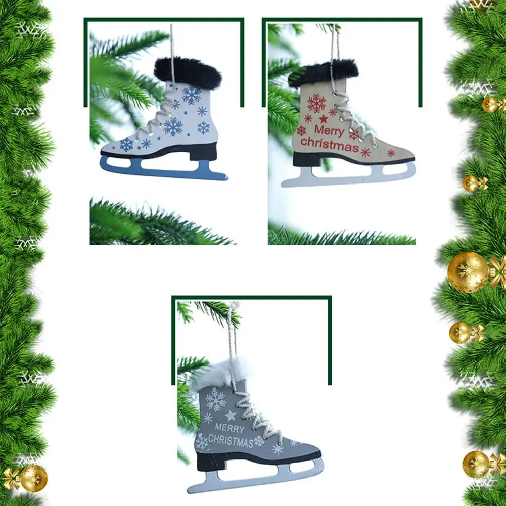 3 шт. деревянные подвески в скандинавском стиле для рождественской елки|Кулоны и