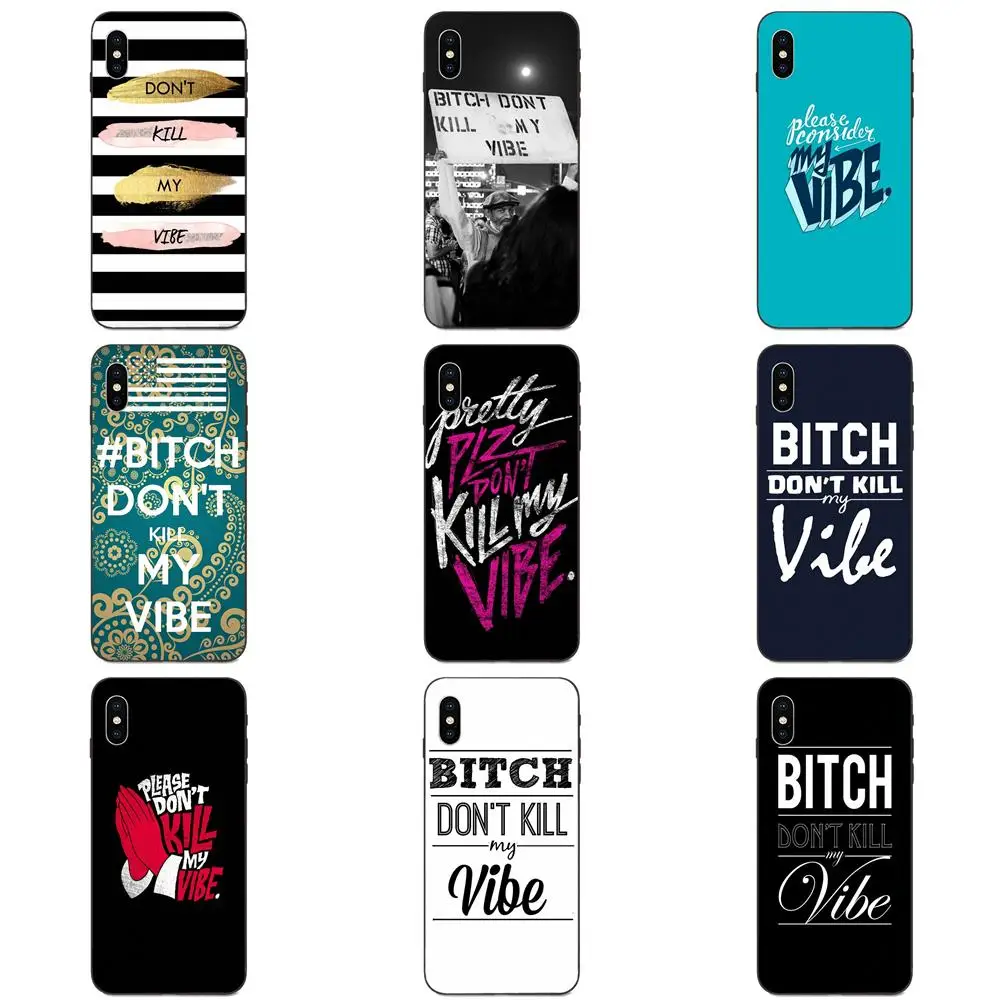 Kendrick Lamar Bech Don't Kill My Vibe для Apple iPhone 4 4S 5 5S SE 6 6S 7 8 11 Plus X XS Max XR Pro картина из мягкой