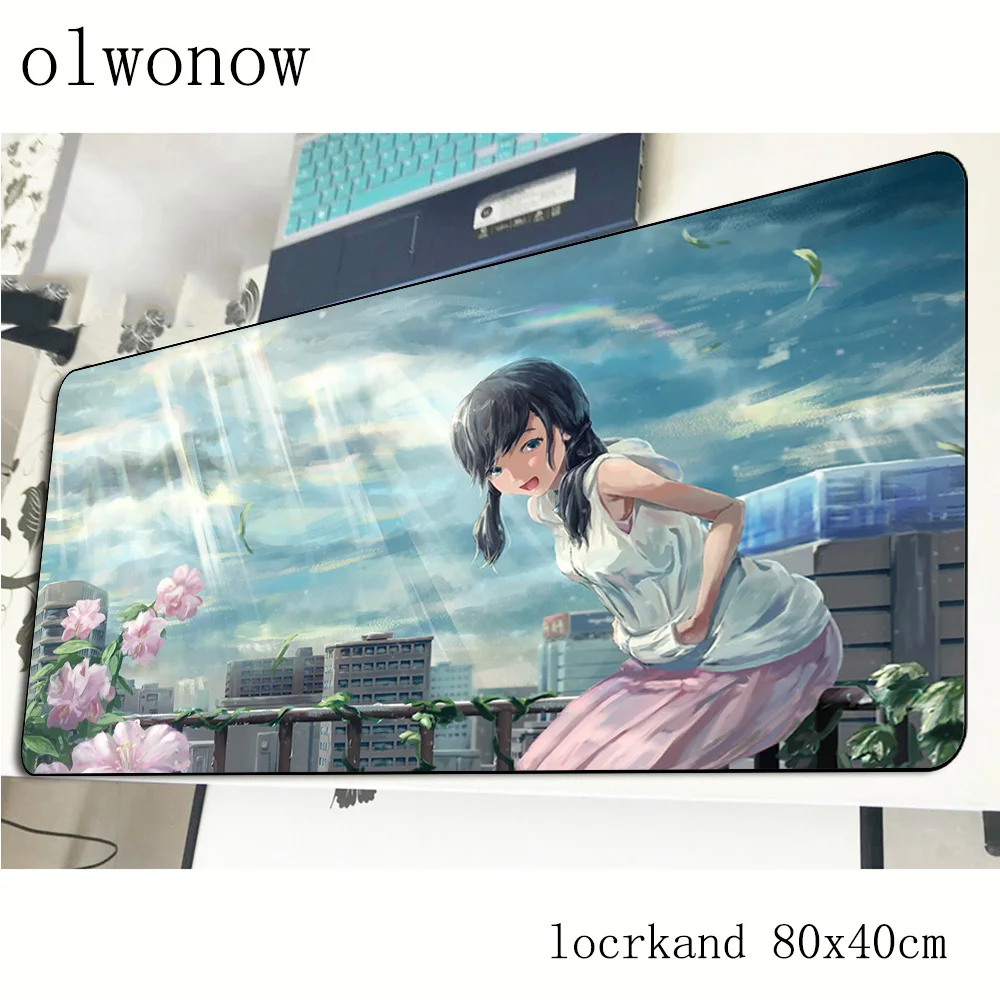 

Weathering with you mousepad 800x400x3mm gaming mouse pad gamer mat High quality game computer desk padmouse keyboard play mats
