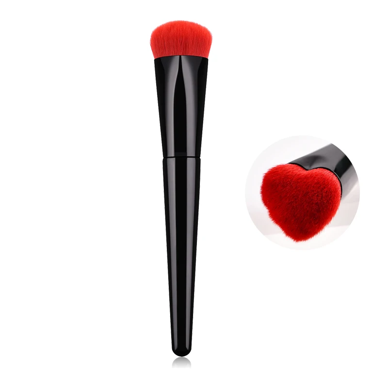Контурная кисть в форме сердца Тональная основа бронзатор Кисть для макияжа лица