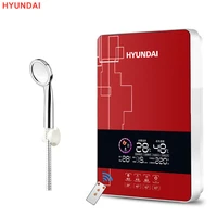 hyundai instant electric water heater heater bathroom water mixer 3 seconds quick heat home kitchen treasure bath machine