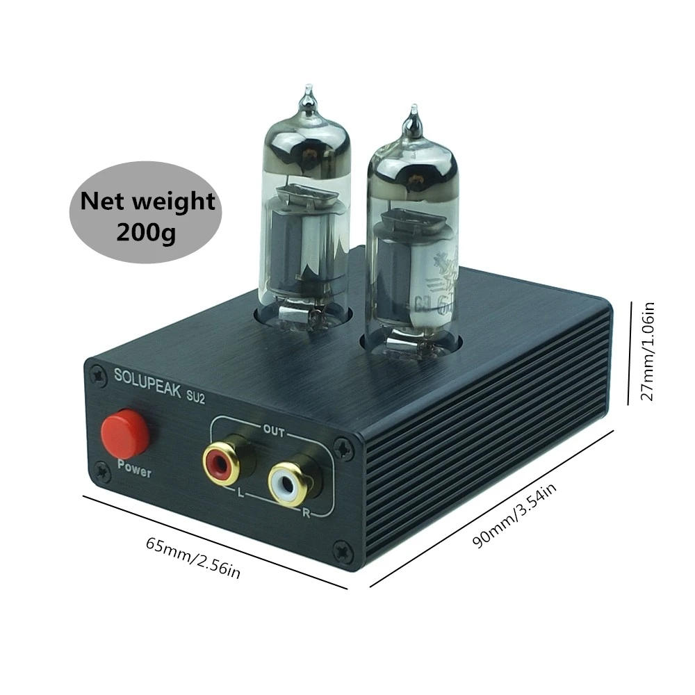 Hi-Fi вакуумный 6J5 трубчатый фонограф предусилитель мм стерео мини проигрыватель