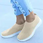 Женские кроссовки без шнуровки, мягкая искусственная Вулканизированная подошва, Повседневная модная удобная обувь, 2022