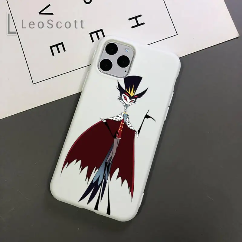 

Helluva Boss cute cartoon Phone Case Candy Color for iPhone 11 12 mini pro XS MAX 8 7 6 6S Plus X 5S SE 2020 XR accessorie