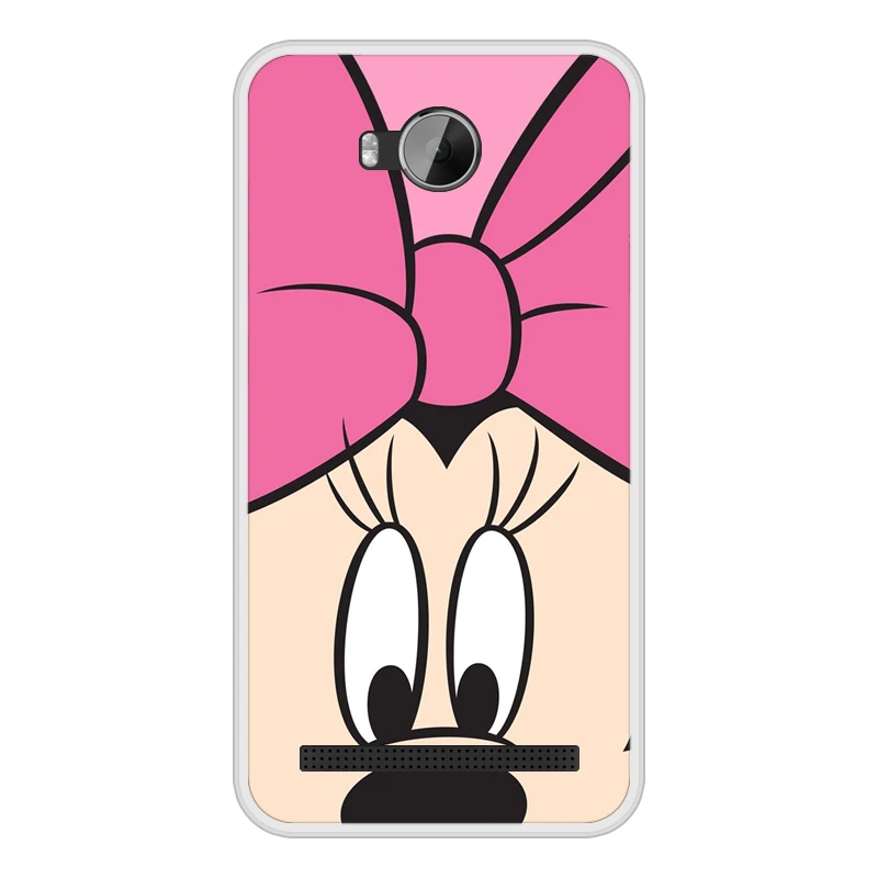 Case Cover for Huawei Y3II Y 3 II Soft Silicone TPU Mickey Minnie Patterned Paint Y3 2 LUA L21 Phone Cases |