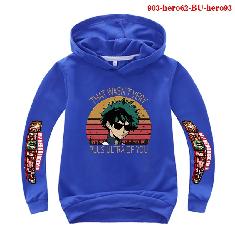 

My Hero Academia Cosplay Todoroki Anime Pullover Himiko Toga Sweatshirts Boku No Hero Academia Izuku Midoriya Children Hoodies