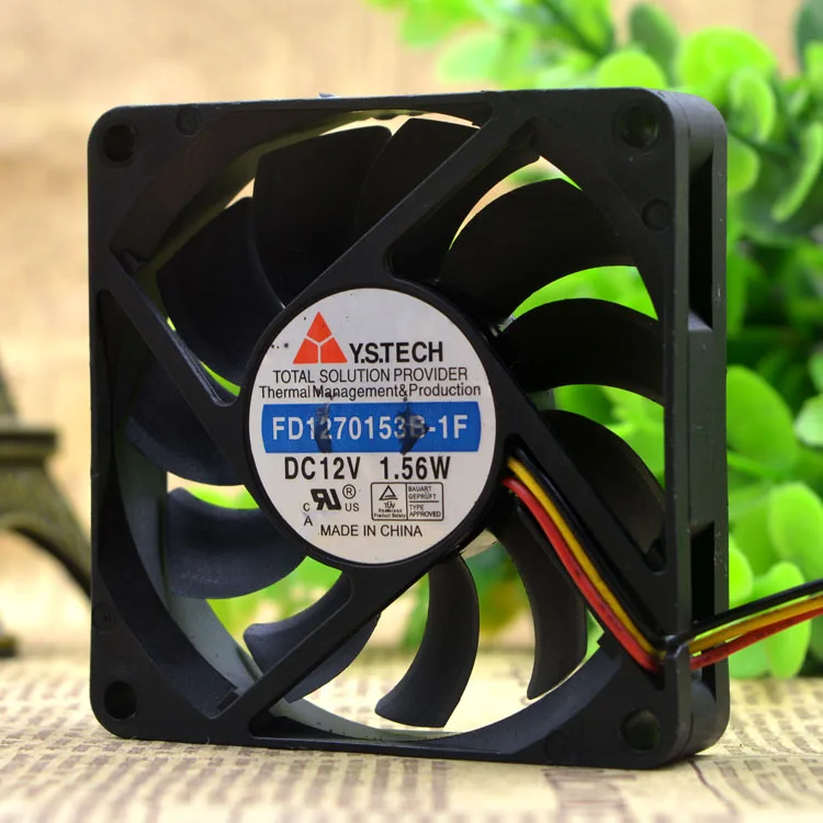 

NEW FD1270153B-1F 7015 12V 1.56W 3 wires Motor protection cooling
