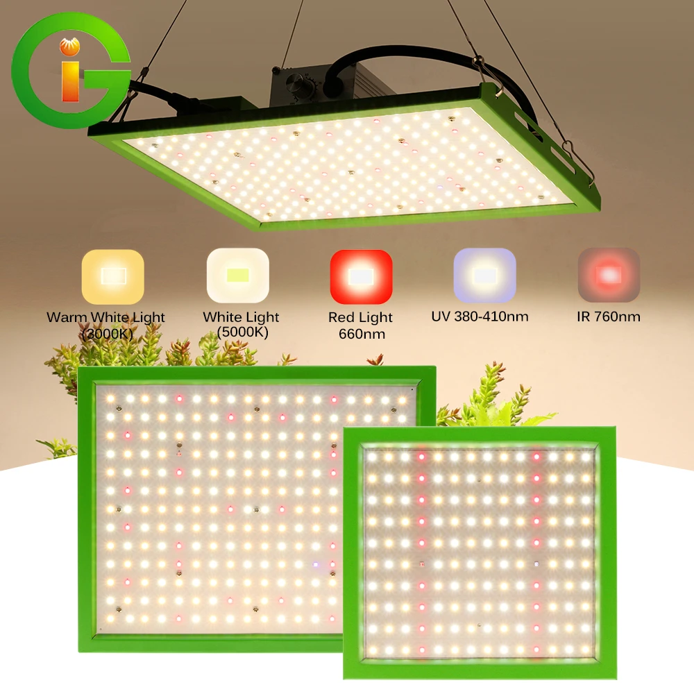 Full Spectrum Plant Growing Lamp With Daisy Chain For Indoor Plants Greenhouse Seedling