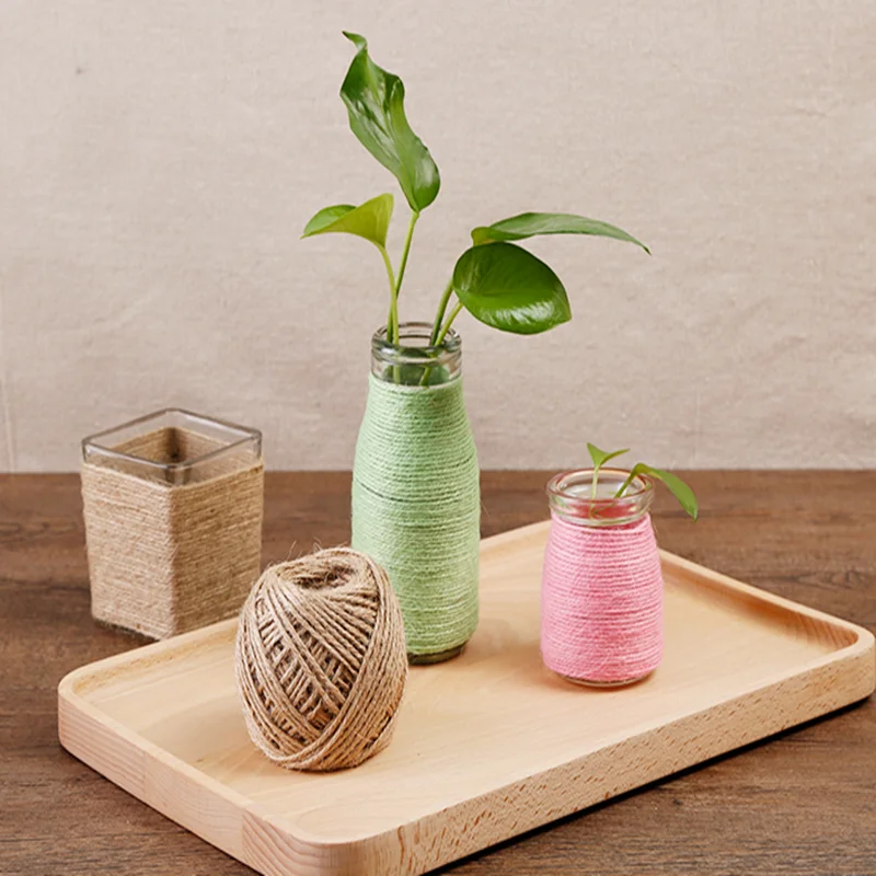 Оптовая продажа ручной работы материал шпагат домашний цветной переплет