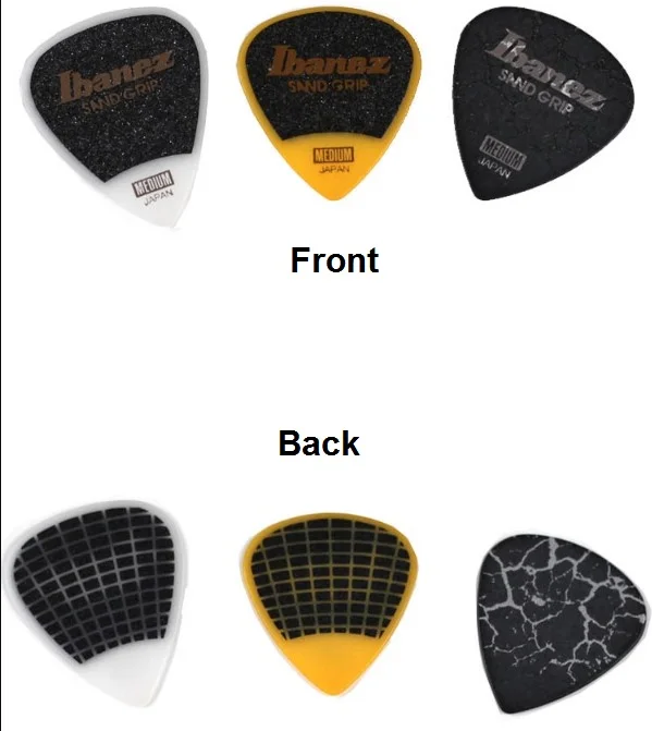 Ibanez Grip Wizard серия Sand Grip Plectrum электрическая акустическая гитара pick, 1 шт. Сделано в Японии