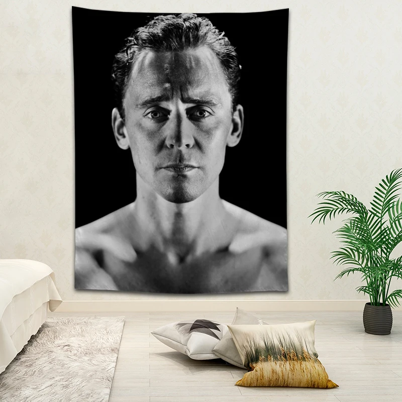 Горячая продажа на заказ Высокое качество том Хиддлстон настенный HD пейзаж 3D